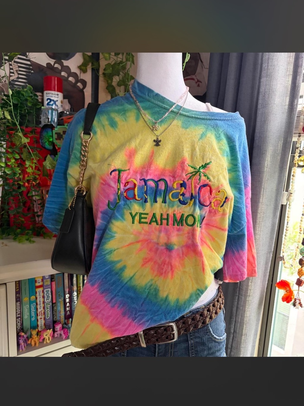 Tie-Dye Jamaica Graphic Tee